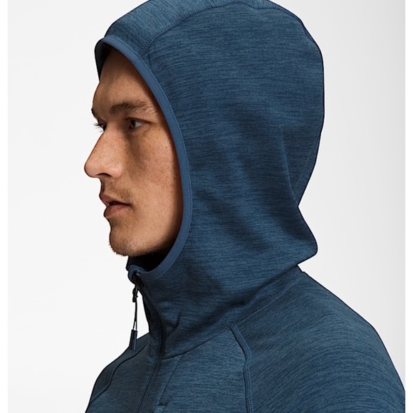 🏔️The North Face CANYONLANDS Hoodie Fleece Jacket Men’s NF0A5G9U Tan - Picture 9 of 12